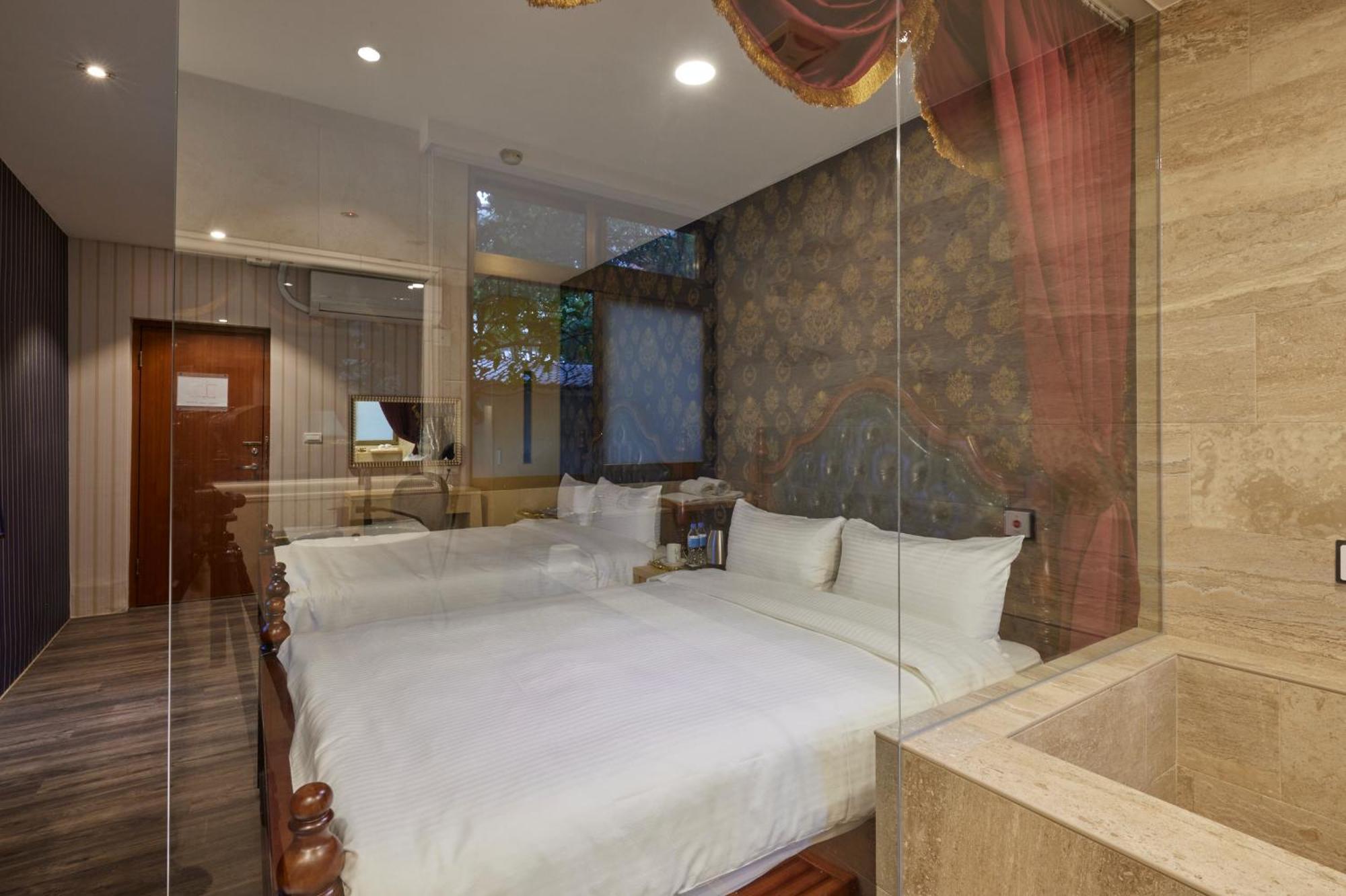 Kyokusui Hotspring Hotel ไทเป ภายนอก รูปภาพ